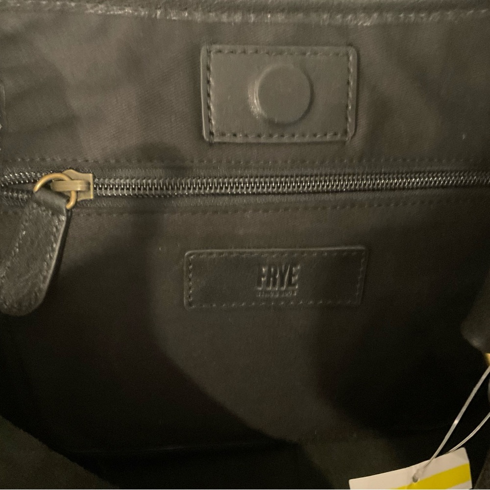 Frye Charcoal Leather Tote